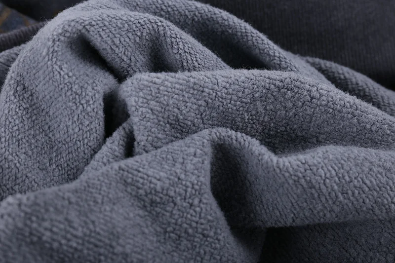 2019fw высокое качество Rhude выцветшие толстовки для женщин и мужчин зимние толстые флисовые пуловеры с круглым вырезом хлопок Толстовка
