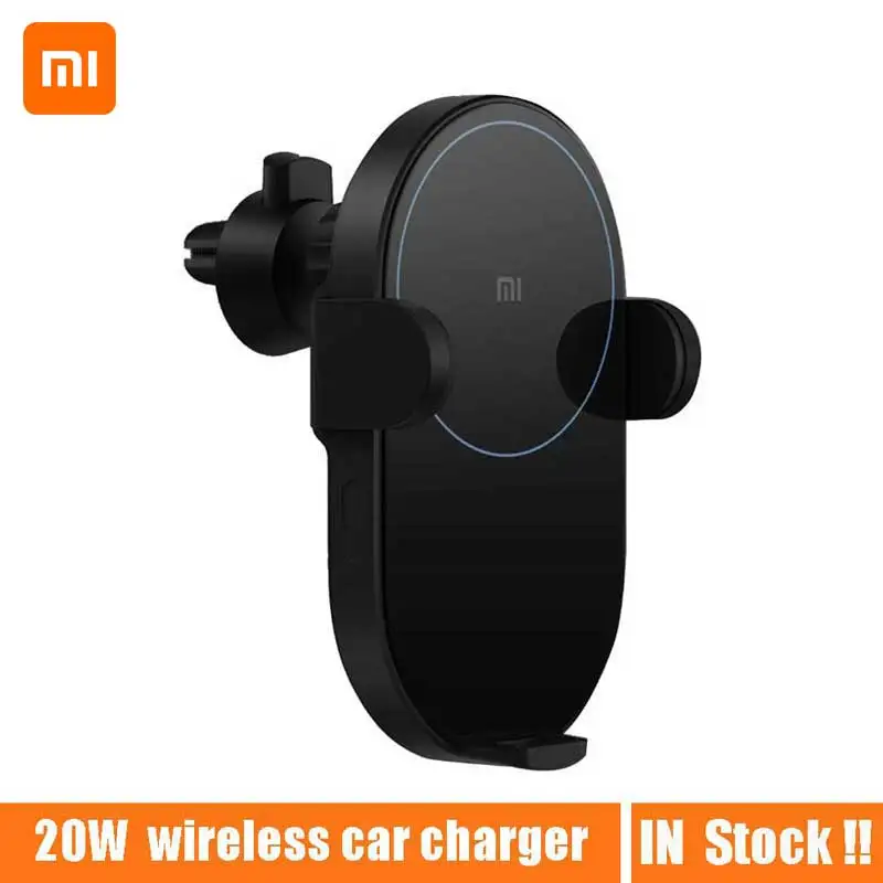 

Original Xiaomi Wireless Car Charger 20W Max Qi Quick Charging Mi Wireless Car Charger for Mi 9 iphone X XS Sumsang in stock