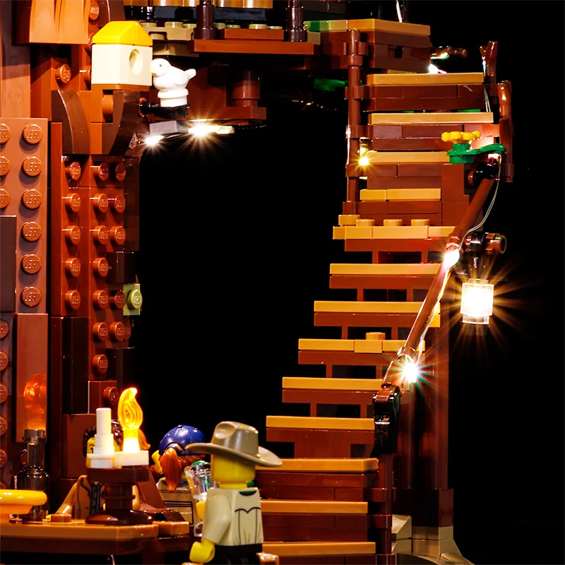 Vonado For Lego Ideas Creative 21318 Tree House Light Boys And