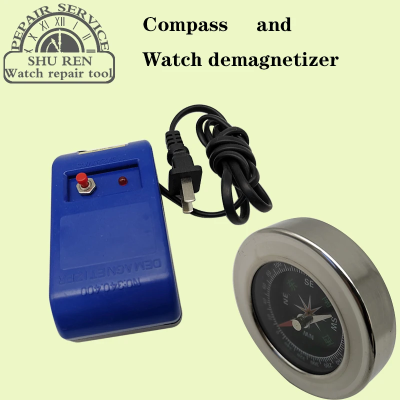 watch demagnetizer?magnetizer demagnetizer tool?thumb compass?compass orienteering?compass?Circular compass?Outdoor compass