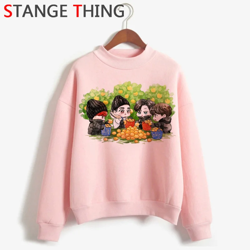Got7 Kpop Idols Harajuku Kawaii зимние теплые толстовки для женщин Ullzang Eyes on You Новые забавные мультяшные толстовки модная Толстовка для женщин - Цвет: H2776