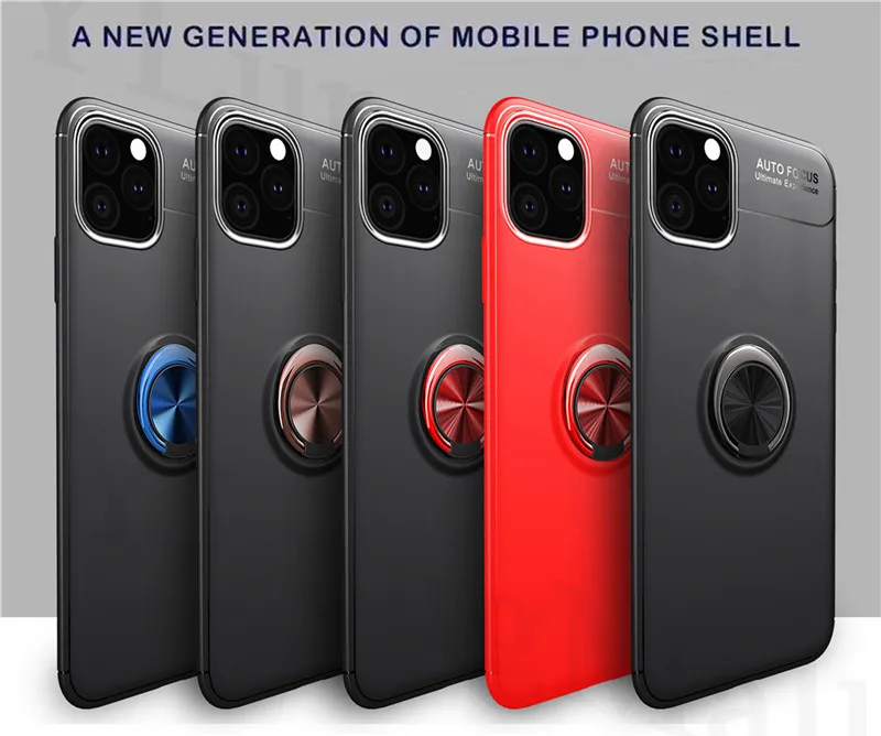 Роскошное кольцо на палец корпус для Funda iPhone 11 Pro Max чехол iPhone X Xs Max XR 6s 7 8 Plus чехол автомобильный держатель с магнитным креплением Coque