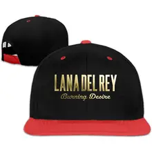 TSDFCLana Del Rey-Burning Desire логотип музыкальной группы хип-хоп мягкая бейсбольная кепка белая Регулируемая простая шляпа