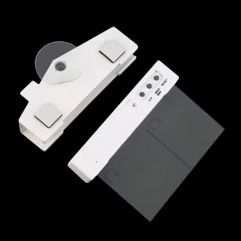 

2018 New Arrival Digital Transparent Window Display Thermometer Hydrometer Indoor Temperature Outdoor Station Home Decoration