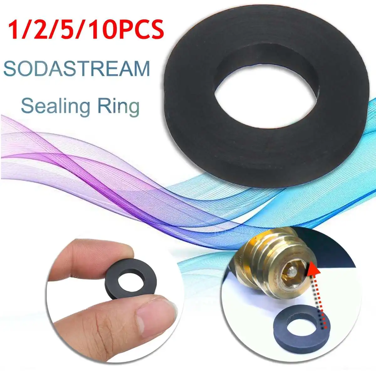 1510PcslotSealingWasherReplacementGasketsRingforSodastream