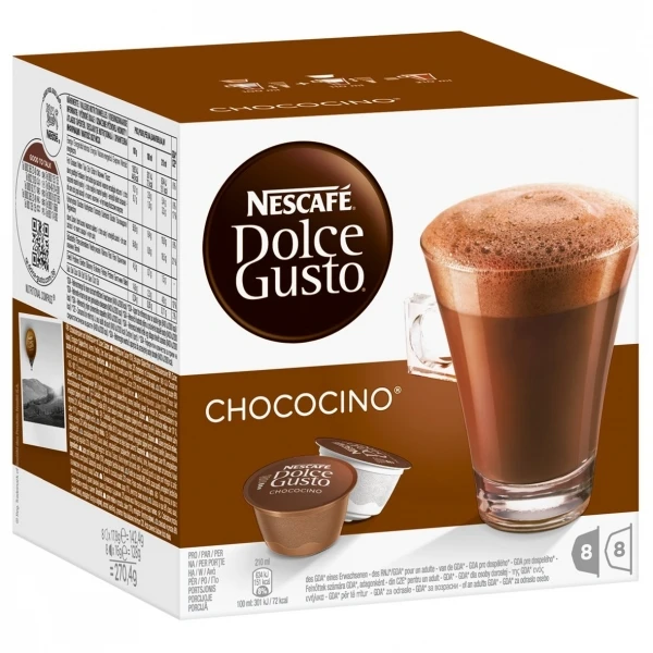 Chocolate and Hazelnuts - Nescafè Dolce Gusto compatible capsules Box