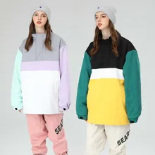 Warm Windproof Female Snow Coat Hooded Women Ski Jacket Winter Sport Teenage Girl Heat Top Clothes Mountain Snowboard Outerwear