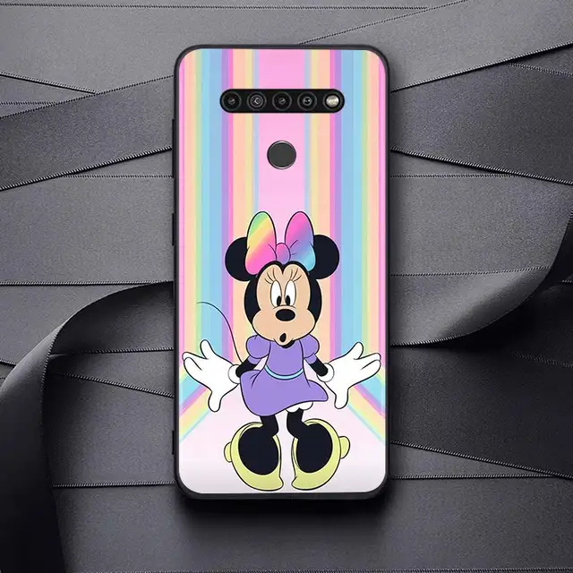 Disney Cartoon Fashion Minnie Mickey Mouse For Lg K92 K71 K62 K61 K52 K51s  K50s K42 K41s K40s K31 K30 K22 Soft Black Phone Case - Mobile Phone Cases &  Covers - AliExpress