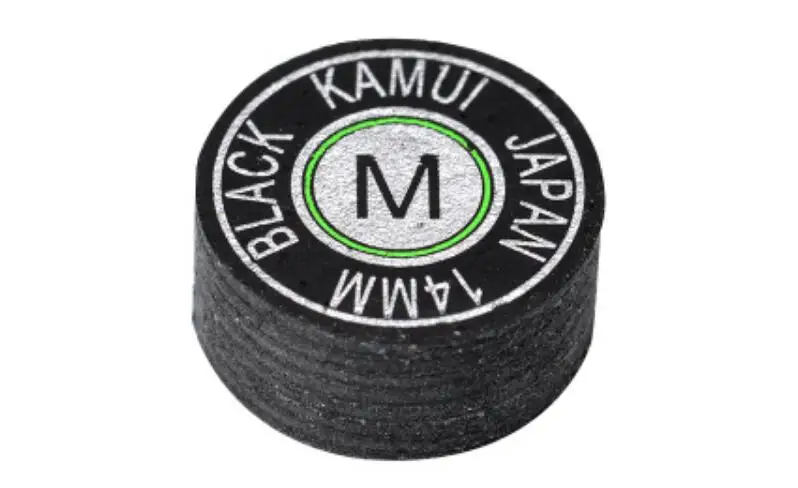 KAMUI бильярдный кий 11 мм/14 мм наконечник высокого качества 6/8 слоев H/M/S твердость бильярд, наконечник с прозрачными прочными бильярдными аксессуарами - Цвет: black-M-14mm
