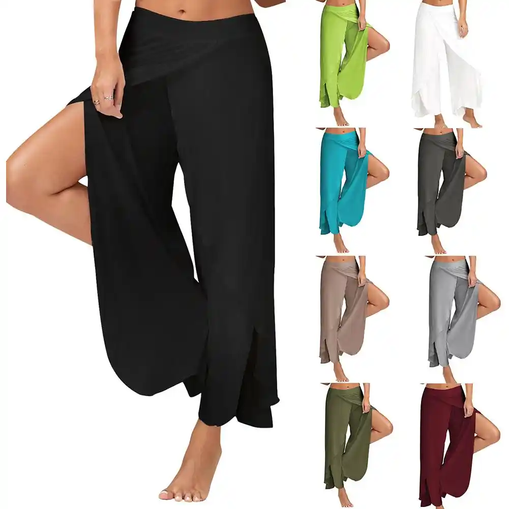 plus wide leg trousers