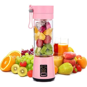 

Portable Size USB Electric Fruit Juicer Handheld Smoothie Maker Blender Stirring Rechargeable Mini Portable Juice Cup Water