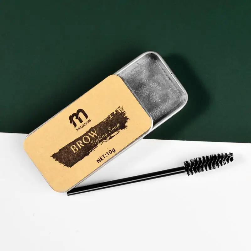 New 3D Feathery Eyebrow Enhancers Waterproof Brows Setting Gel Long Lasting Stylish Eye Brows Shaping Makeup Balm Soap Kit TSLM1 New 3D Feathery Eyebrow Enhancers Waterproof Brows Setting Gel Long Lasting Stylish Eye Brows Shaping Makeup Balm Soap Kit TSLM1