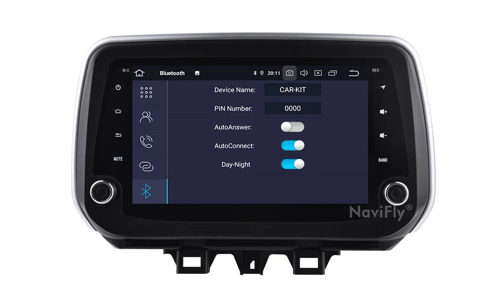Perfect NaviFly Car multimedia player for Hyundai New Tucson IX35 2018 2019 car Radio GPS Navigation Stereo Android 9.0 2GB/4GB WIFI RDS 12