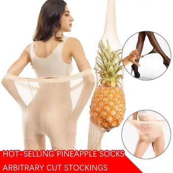 

Women's Flexible Unbreakable Stockings Can't Cut Stockings Pineapple Stockings panties media medias pantys mujer E#