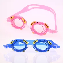 Стиль, Детские Мультяшные очки, костюм для девочек, шапочка для плавания для мальчиков, Детские водонепроницаемые противотуманные очки для плавания, маска для дайвинга