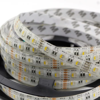 

5m 4 colors in 1 led RGBW LED strip light Waterproof IP30/65/IP67 24V 12V 5050 smd 60LED/m Flexible Neon Tape TV Backlight