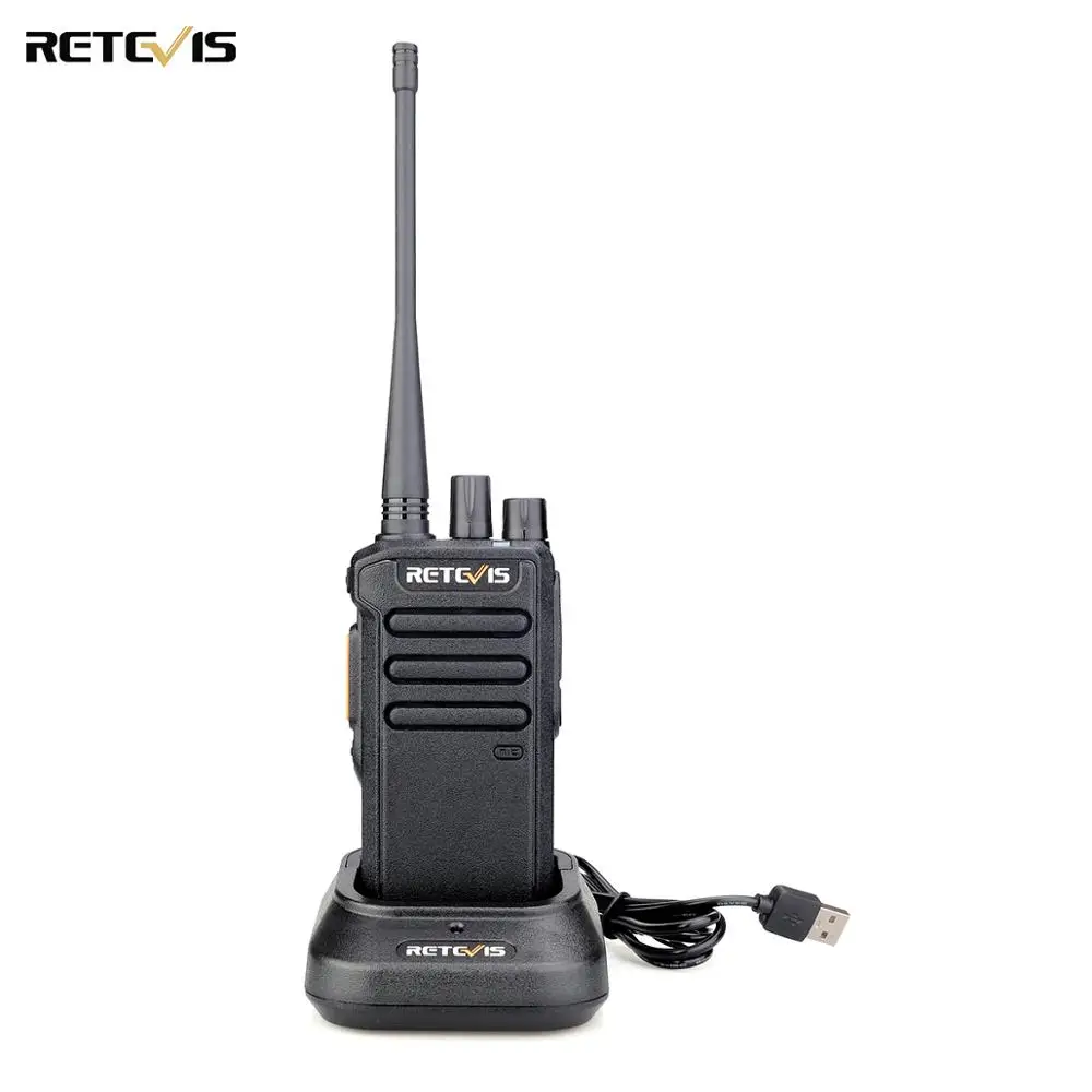 DMR цифровая рация 5 Вт Retevis RT43 UHF 400-480 МГц 32CH радио коммуникатор USB зарядное