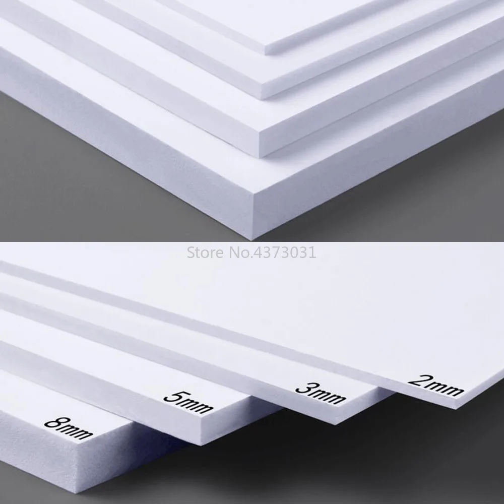 5pcs-300x200mm-White-PVC-foam-board-For-DIY-Building-model-materials-Handmade-Model-making-material-plastic