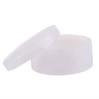 

50pcs 10g Empty Cosmetic Jar Pot Eyeshadow Face Cream Container Box (White)