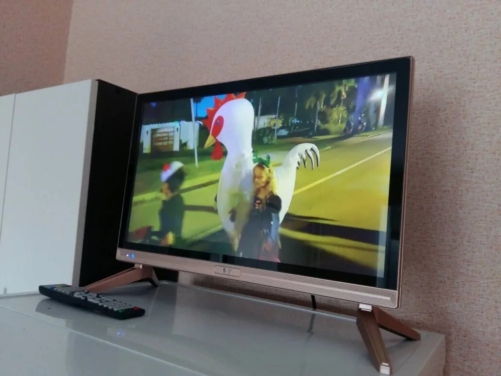 Россия led tv многоязычный DVB-T2 led телевизор 2" дюймов