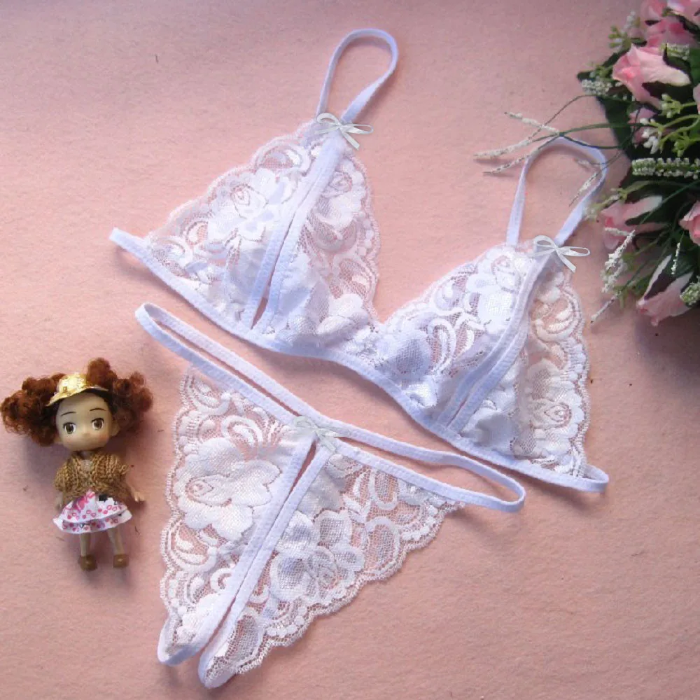Sexy Bralette 3/4 Cup Bra Sets Underwear For Women Wire Free Thin Lingerie Set Breathable Comfortable Intimates Bras Set #YJ