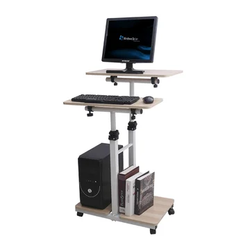 

Lifting Table Computer Table Standing Laptop Computer Moving Bedside Home Table Office Station Table Weight Loss Table