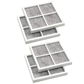 

4 PCS Air Filter Replacement for LG LT120F Kenmore Elite 469918 Refrigerator ADQ73214402, ADQ73214404
