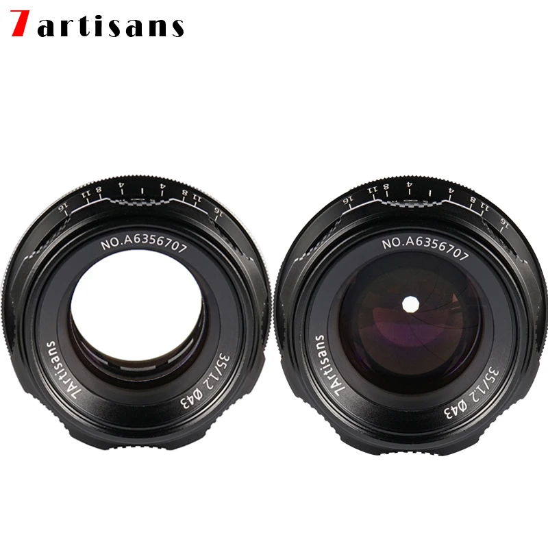 7artisans 35mm F1.2 Prime Lens for Sony E/Nikon Z 