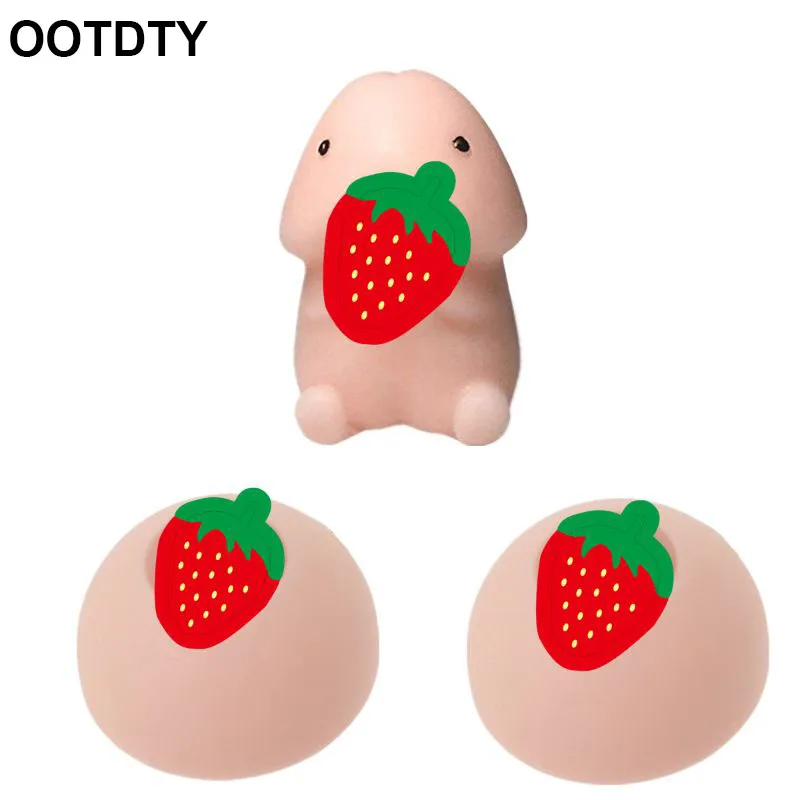 

1 Set Dingding Mimi Squishy Toy Cute Antistress Ball Squeeze Mochi Rising Toy Stress Relief Toy