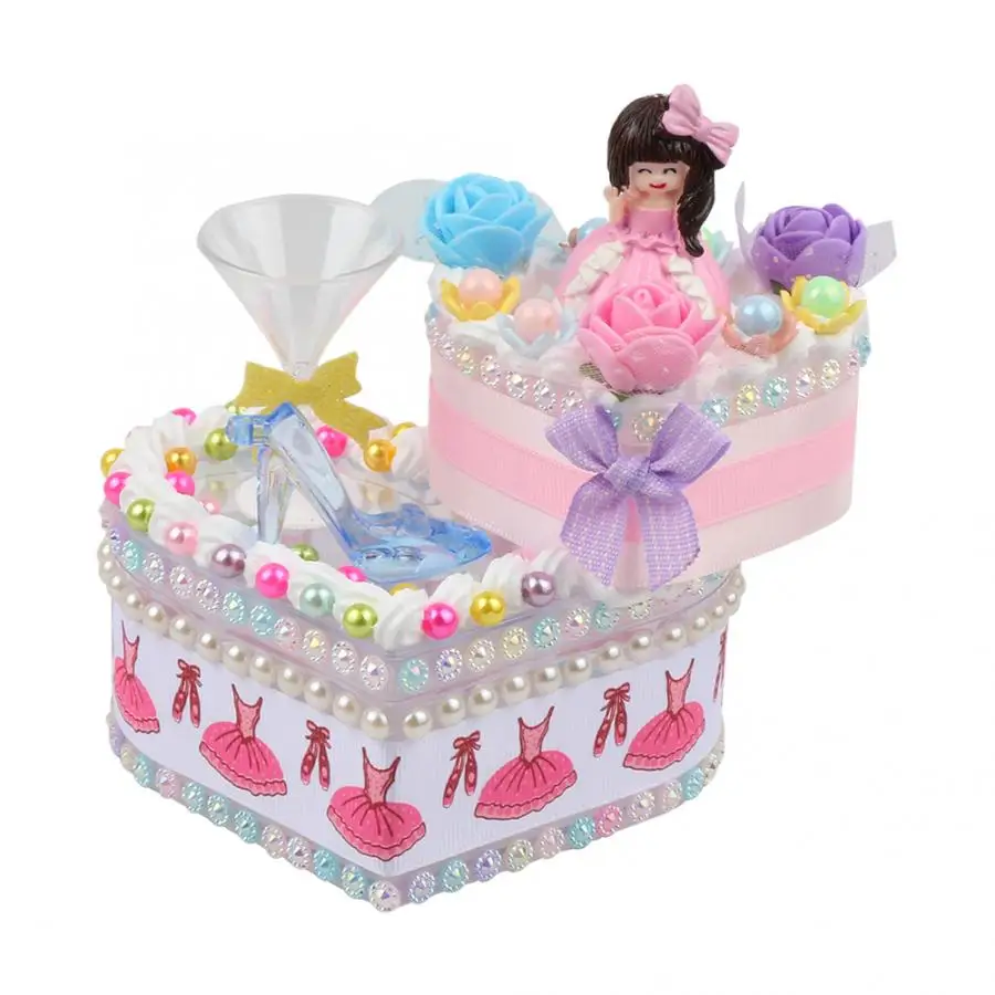 

DIY Manual Gift Storage Box Pretend Play Toy for Family Action Parent-Child Interactive Toy Child Kids Educational Toy