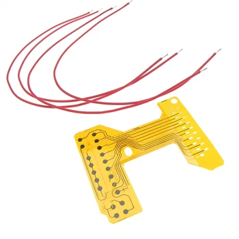 

2pcs/lot 19 pins flat cables flex fpc with soldering ps4 remapper for moding playstation 4 controller
