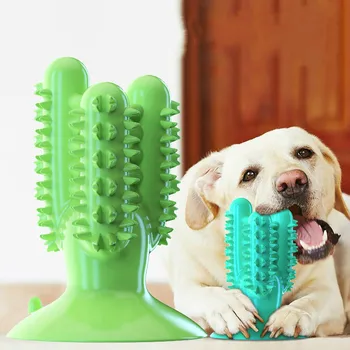 

Pet Supplies New Dog Toothbrush Dog Grinding Rod Leakage Food Bite-Resistant Dog Bite Toy Dog Toy Rubber Dog Chew Toy
