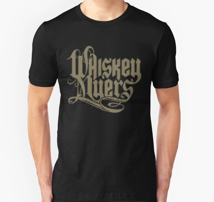 Мужская футболка с коротким рукавом и логотипом WHISKEY MYERS коричневая унисекс