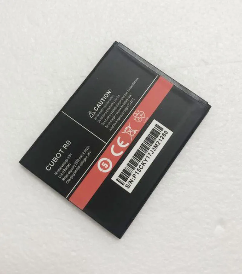 GeLar 3 8 V 2600mAh для батареи CUBOT R9|Аккумуляторы мобильных телефонов| |