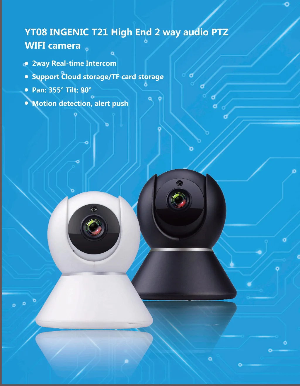 TUYA ip-камера 1080P домашняя умная видеокамера с Wi-Fi P2P cctv камера