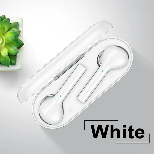 White TOMKAS Freebud TWS беспроводные Bluetooth наушники 5,0 настоящие беспроводные наушники гарнитура стерео Bluetooth наушники с микрофоном для телефона - Цвет: White