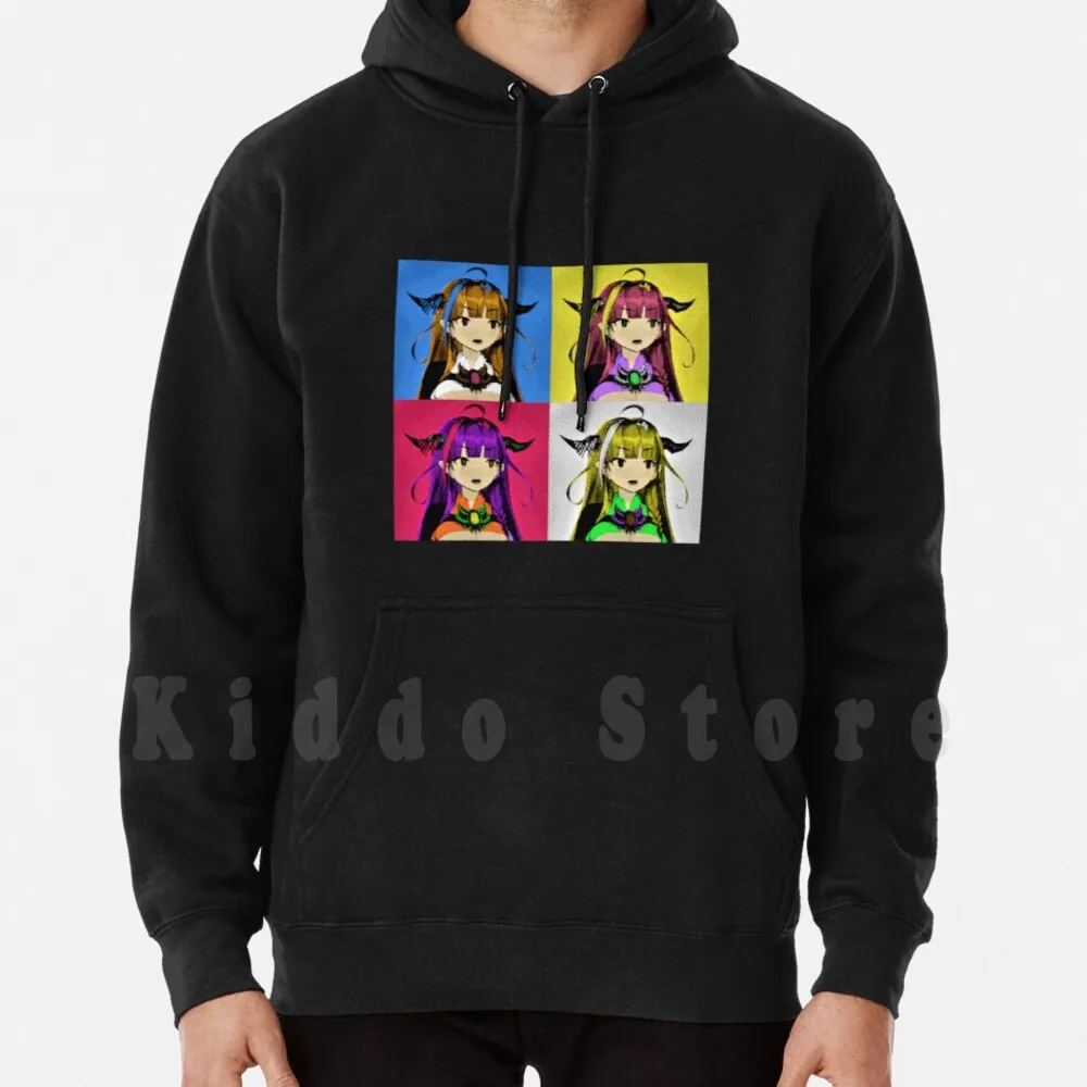 Coco Popart Hololive Felpa Con Cappuccio Manica Lunga Holovive Coconut Kiryu Vtuber Pop Popart Warhol Kaichhou Anime