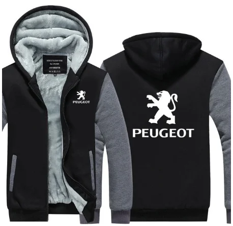 Зимние корейские новые поступления плюс бархат для peugeot толстовка утолщение пальто одежда мужские повседневные куртки f - Цвет: 3