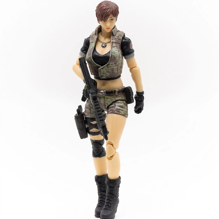 JOYTOY 1/18 фигурка женщины-солдата в игре крест огонь(CF) Аниме женские фигурки - Цвет: A