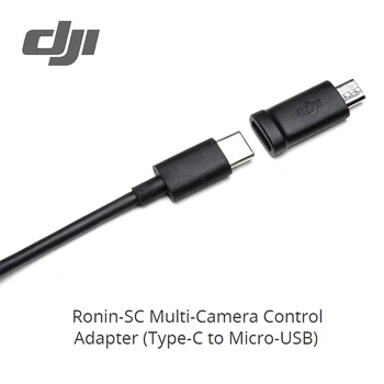 

DJI Ronin SC Multi-Camera Control Adapter (Type-C to Micro-USB) connect with cameras with a Micro-USB port