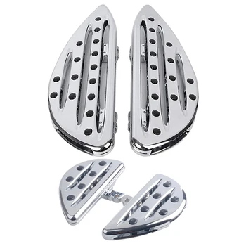 

Motorcycle Pedal Foot Rest Peg Driver Front Footboard for Harley Sportster 883 1200 Touring Dyna & Softail 1986-2015