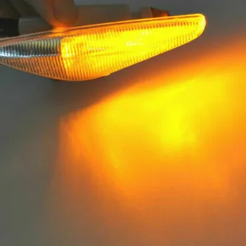

For BMW E70 X5 E71 X6 F25 X3 Turn Signal Light Waterproof LED Side Marker 2pcs Amber Accessories