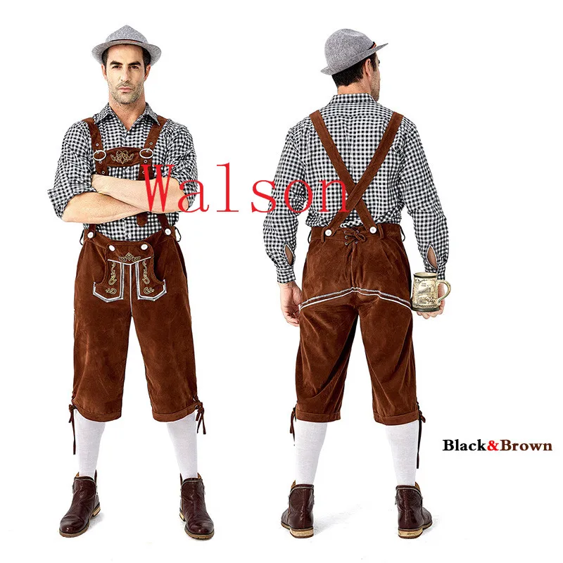 Oem Costumes Size Men's Fashion Oktoberfest Costume Bavarian German