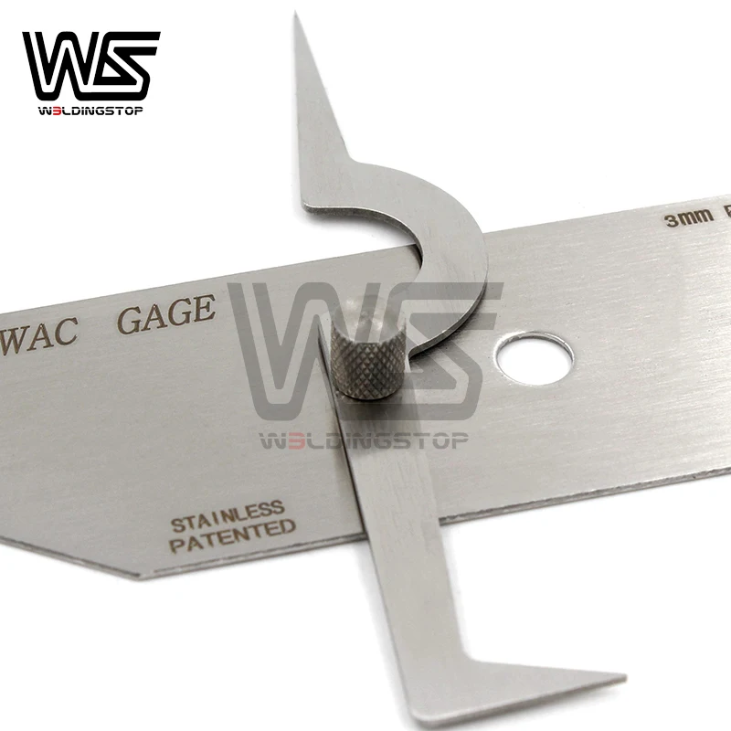 FREE SHIPPING V-Wac-M Gage Weld Biting Edge Undercut Inspection Gauge METRIC