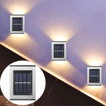

Solar LED Light Outdoor Waterproof Wall Lights Garden Decoration Balcony Courtyard Home Lamps Step Solar LED Outdoor Wall Lamp