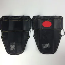 Аксессуары для сидения, переносная сумка, передняя, универсальная, из искусственной кожи, сумка для хранения, велосипедный контейнер, прочный, для мотоцикла, на лобовое стекло