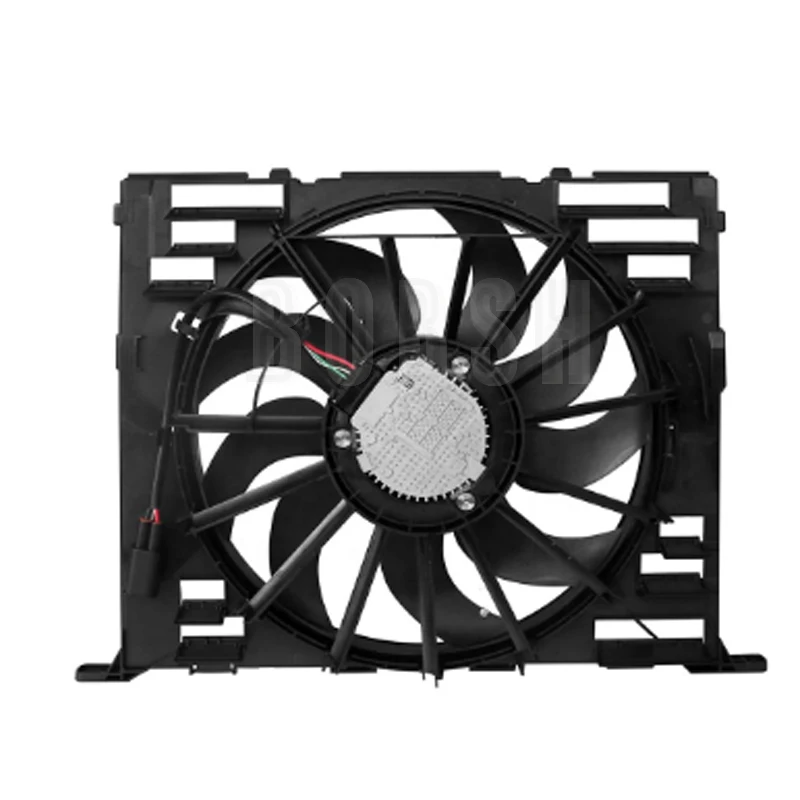 

Car Fan hood and fan 2016-b mwG11 740i G12 G30 530i B48 Electronic fan Water tank electronic cooling fan assembly 17428677741