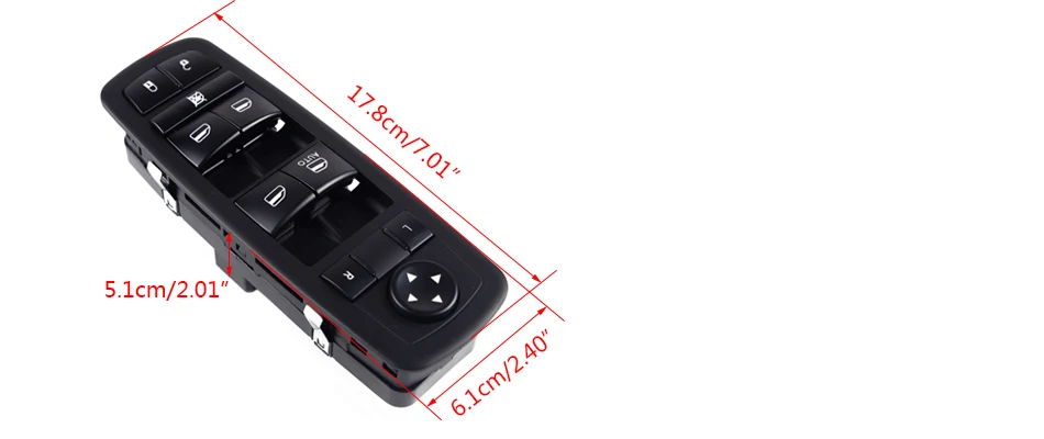 CITALL 4602632AG черный драйвер боковой ЛЕВЫЙ РЕГУЛЯТОР переключатель окна авто аксессуары подходит к dodge jource Liberty Nitro