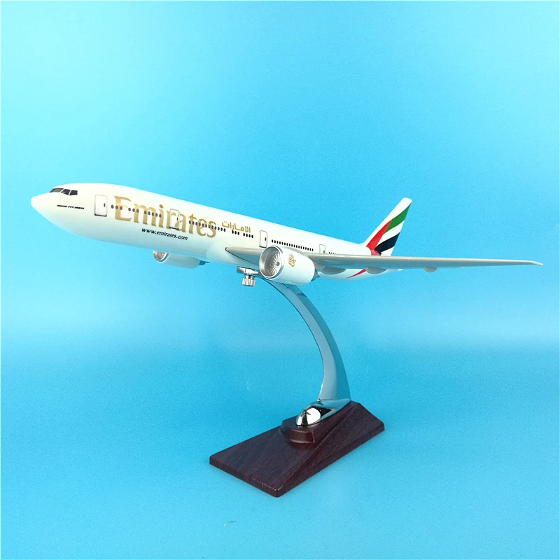 32 см 1:250 масштаб Emirates Airlines Boeing B777 Самолет Модель литья под давлением модель самолёта из смолы коллекционные украшения подарки
