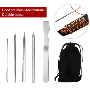 

Paracord Stitching Set Stainless Steel Umbrella Rope Needle Bracelet Flattener Knitting Needles DIY Jewelry Accessories